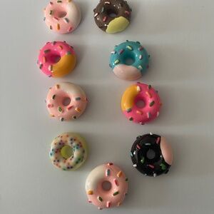 RESIN Donut Charms for DIY projects.